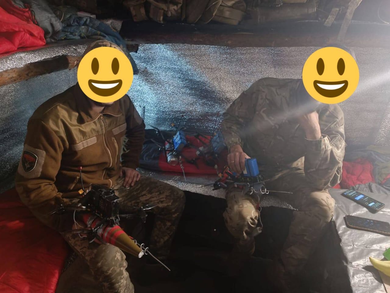 Військова частина А 0501 , в лиці командира полковника Федосенка Павла, Збройних Сил України, дякує ГО Перемога для України за партію fpv дронів для боротьби з окупантом